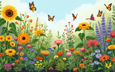 Companion Planting Guide for Cut Flowers