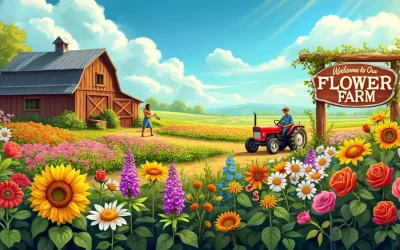 How to Start a Profitable Flower Farm Business