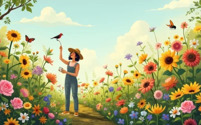 Natural Pest Control for Flower Gardens