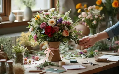 Creating Wedding Bouquets on a Budget