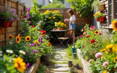 Creating a Cutting Garden in Limited Space