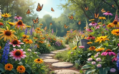 Creating a Butterfly Garden: Essential Flowers and Tips