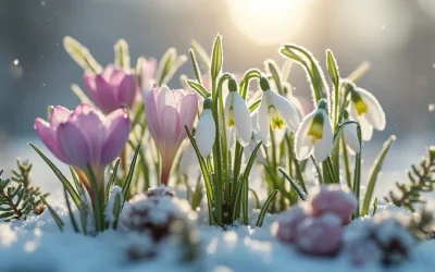 Winter Protection for Delicate Flower Species