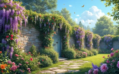 Climbing Flowers for Beautiful Garden Walls